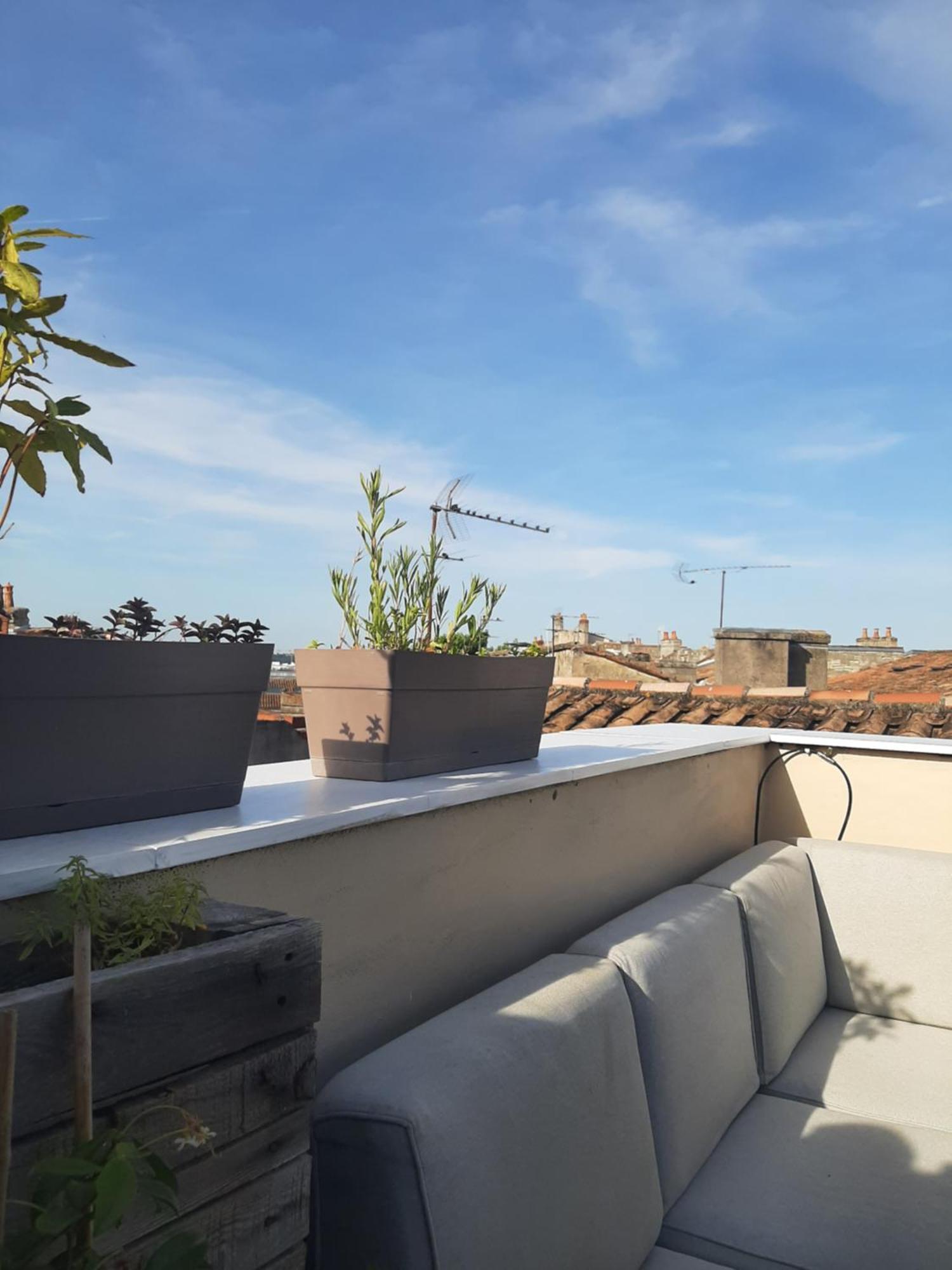 Appartement Avec Terrasse Centre Bordeaux Exterior foto