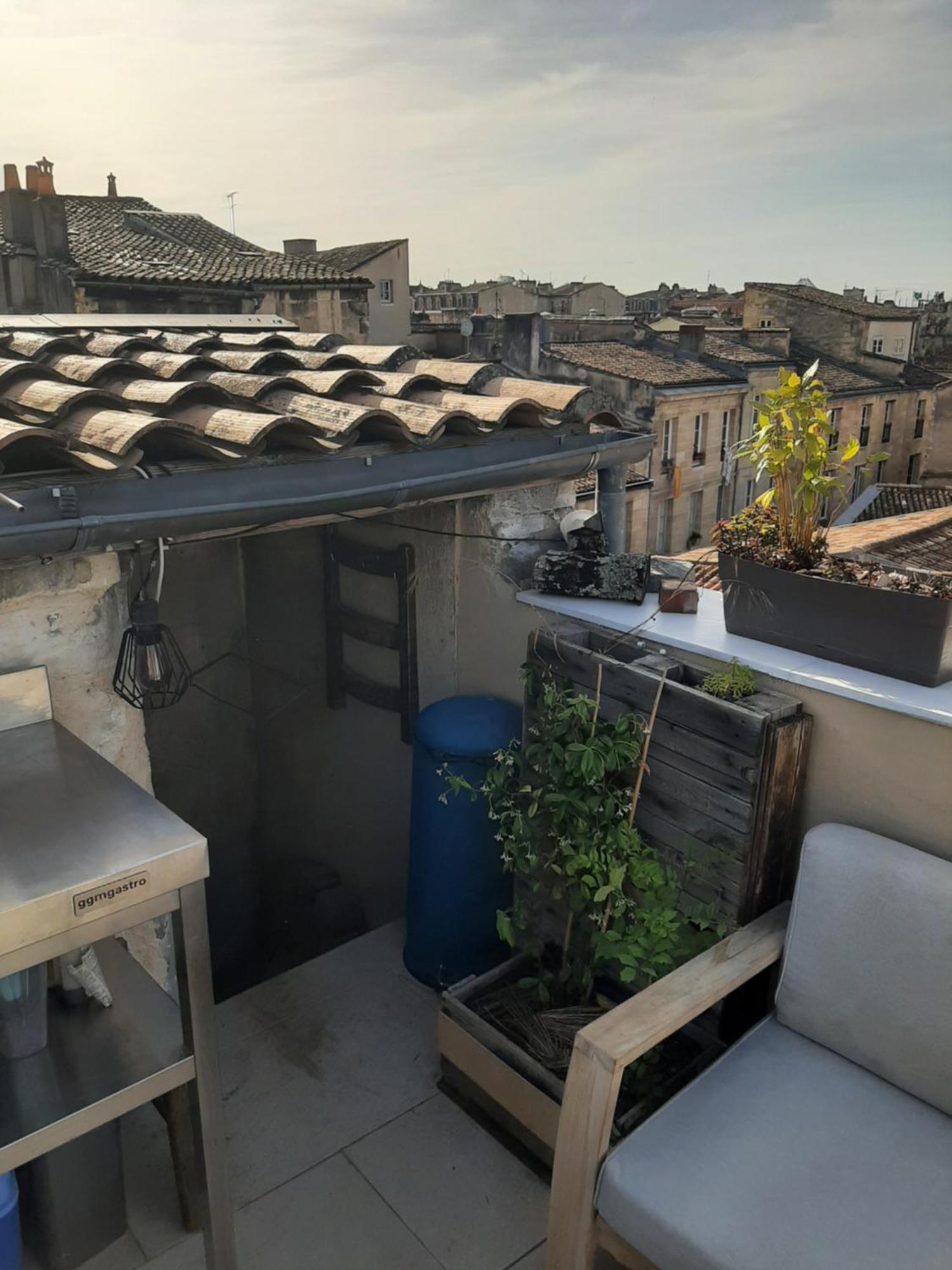 Appartement Avec Terrasse Centre Bordeaux Exterior foto